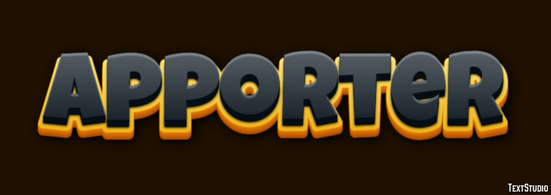 Apporter Effet de Texte