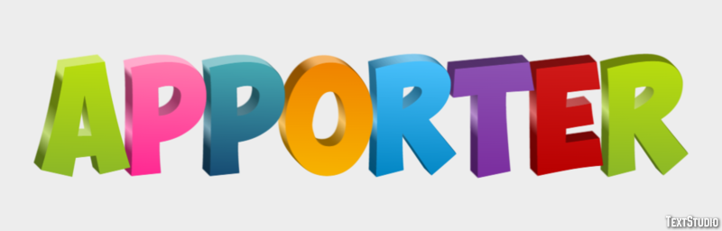 Apporter Effet de Texte