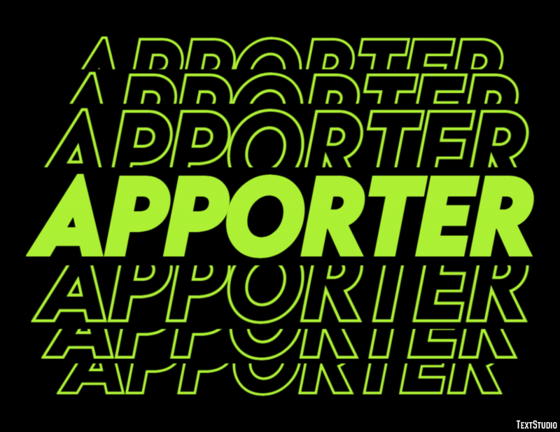 Apporter Effet de Texte