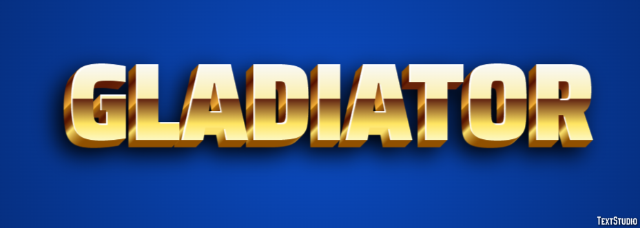 Gladiator Text Effect