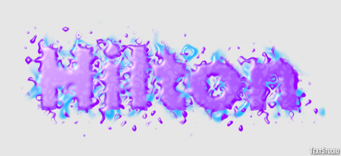 Hilton Text effect