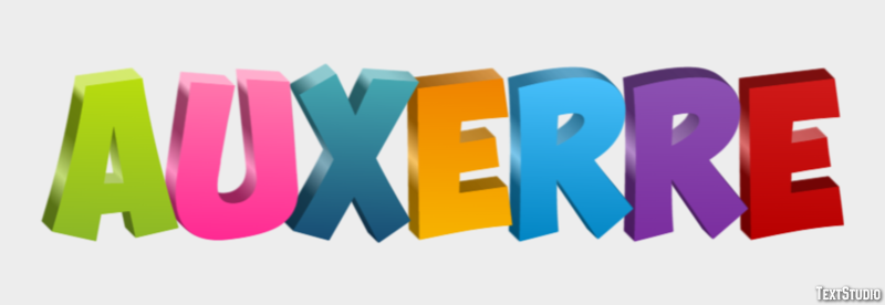 Auxerre Effetto testo
