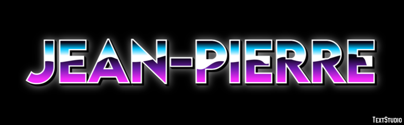 Jean-Pierre Efecto de Texto