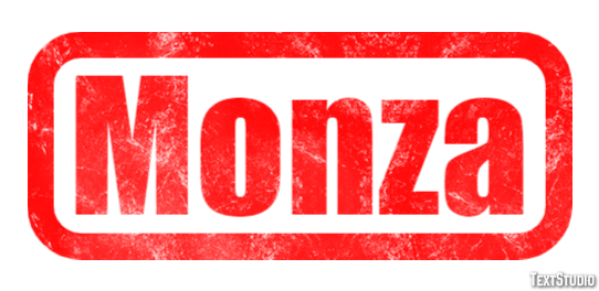 Monza Efekt tekstowy