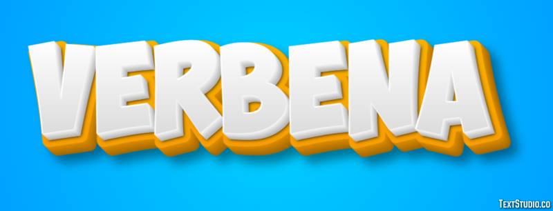Verbena Effet de Texte