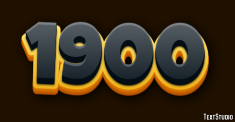 1900 テキスト効果