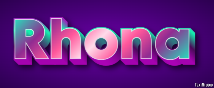 Rhona Effet de Texte