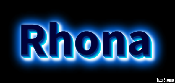 Rhona Effet de texte