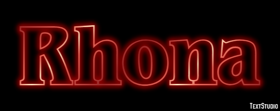 Rhona Effet de texte