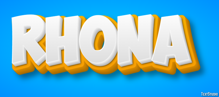 Rhona Effet de texte