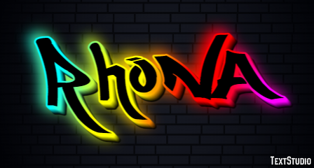 Rhona Effet de texte
