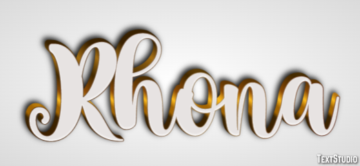 Rhona Effet de texte