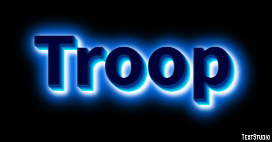 Troop Efekt tekstowy