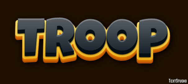 Troop Efekt tekstowy