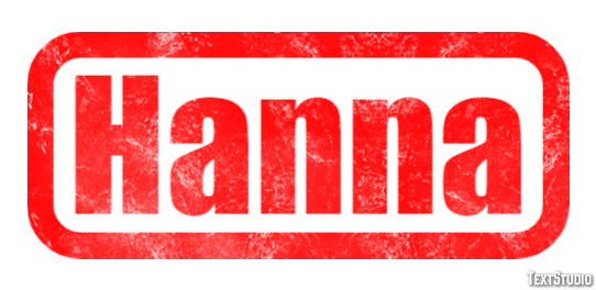 Hanna Efekt tekstowy
