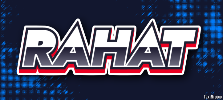 Rahat Text Effect