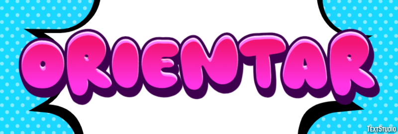 Orientar Text Effect