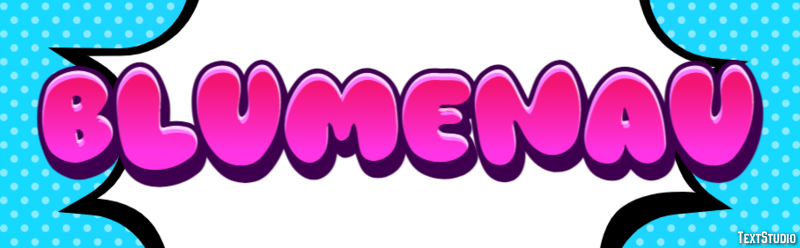 Blumenau Efecto de Texto