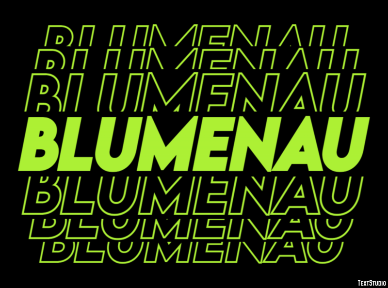 Blumenau Efekt tekstowy