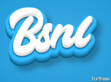 Bsnl Tekst Effect