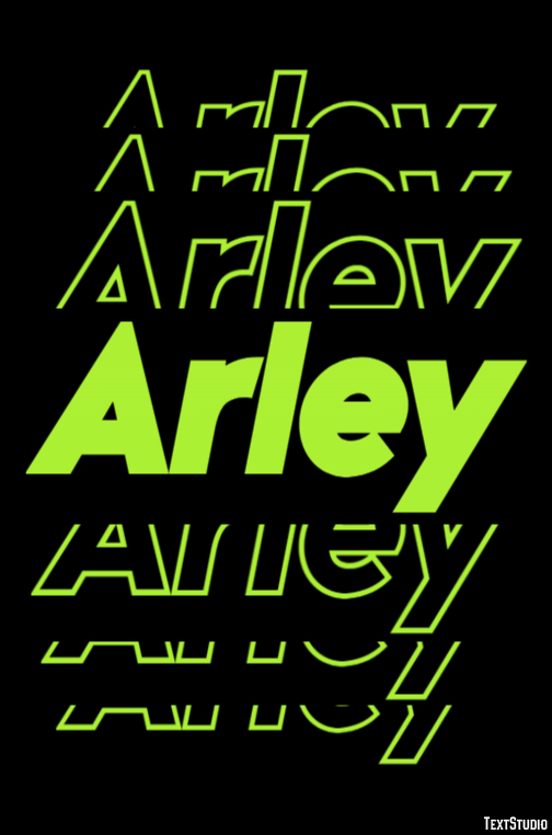 Arley テキスト効果