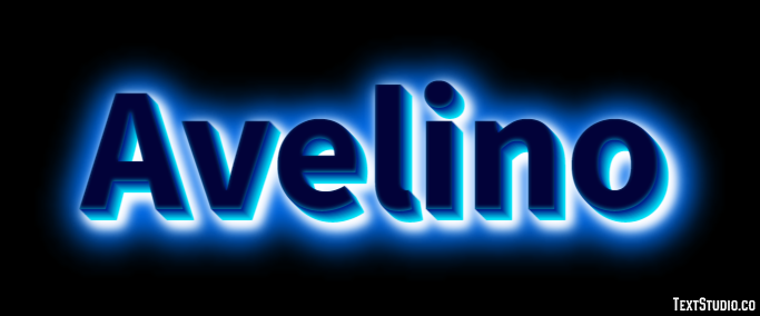 Avelino Efecto de Texto