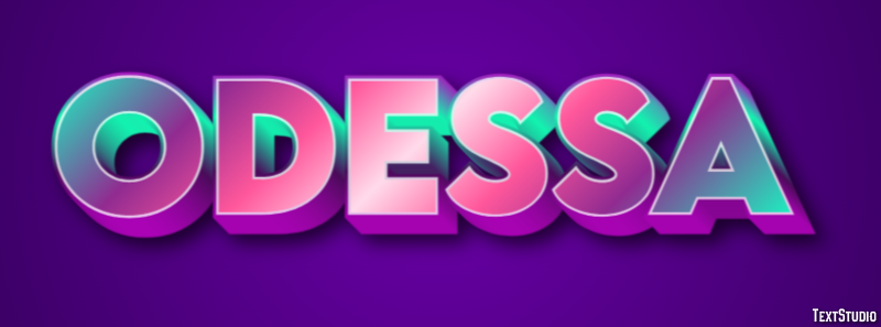 Odessa Efekt tekstowy