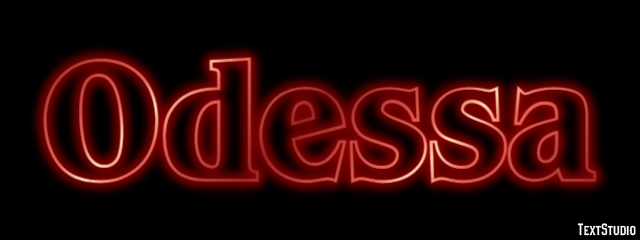 Odessa Efekt tekstowy
