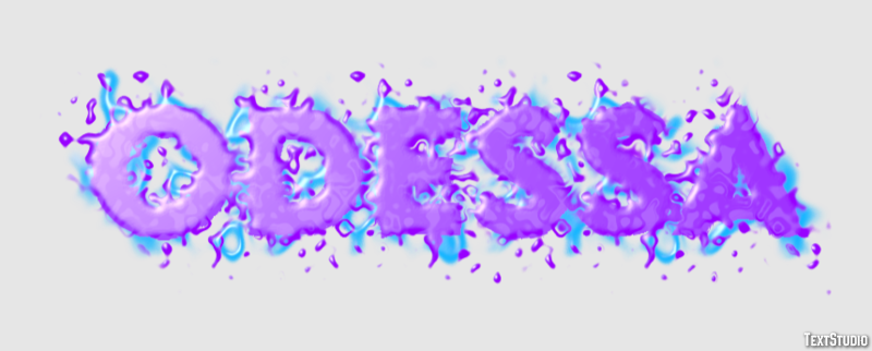 Odessa Texteffekt