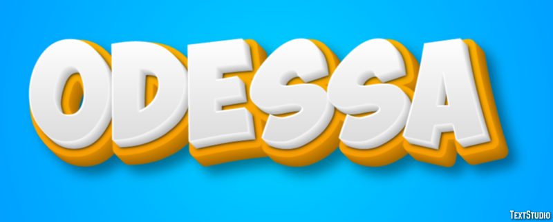 Odessa Efekt tekstowy