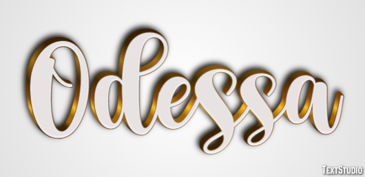 Odessa Texteffekt