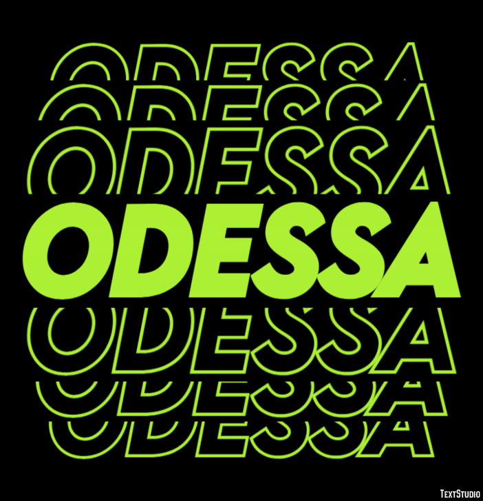Odessa Efekt tekstowy