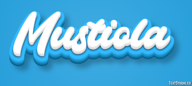 Mustiola Efeito de texto
