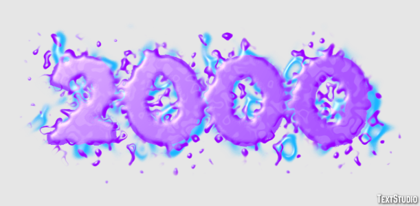 2000 Text Effect