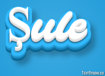 Şule Texteffekt