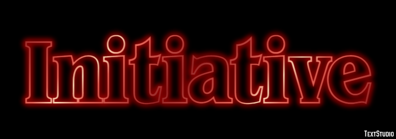 Initiative Efecto de Texto