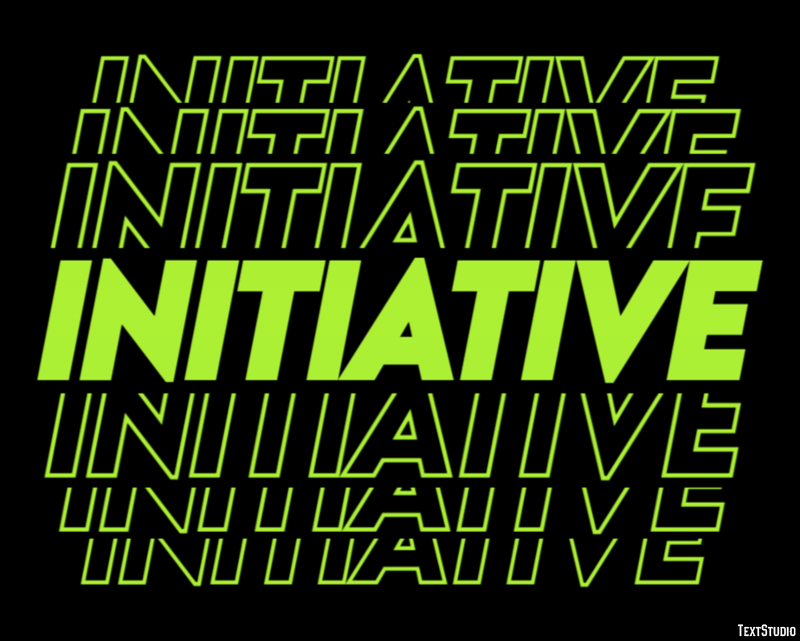 Initiative Effetto testo