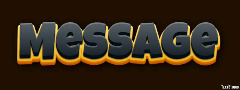 Message Text Effect