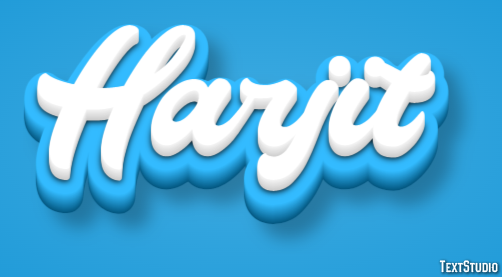 Harjit Text effect