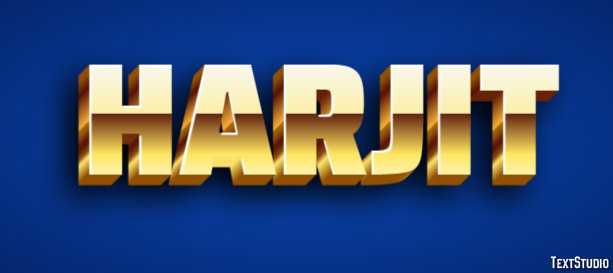 Harjit Text effect