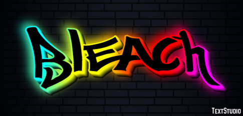 Bleach Effetto testo