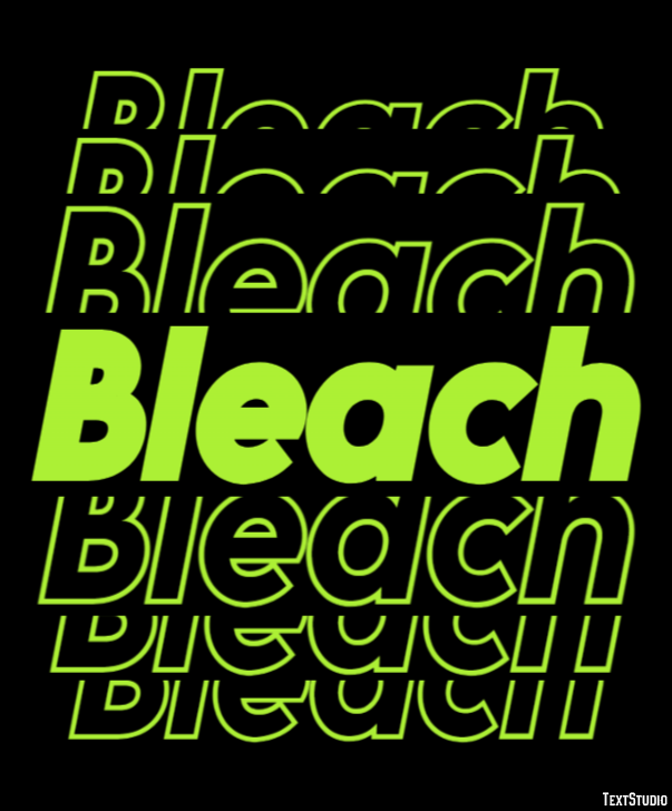Bleach Metin Efekti