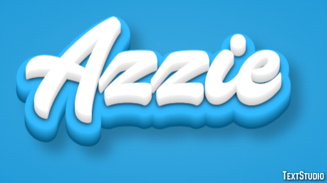 Azzie Effet de Texte