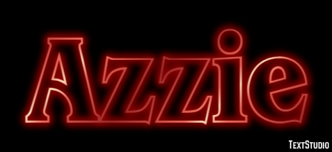 Azzie Text effect