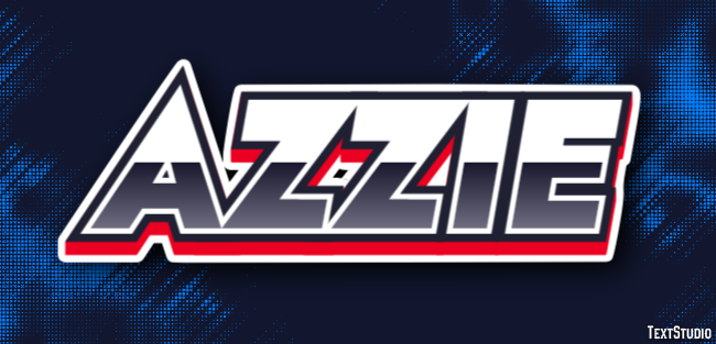 Azzie Texteffekt
