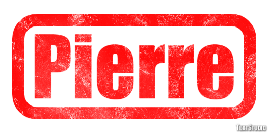 Pierre Efekt tekstowy