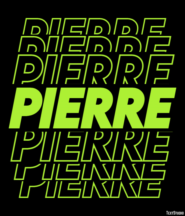 Pierre Tekst Effect