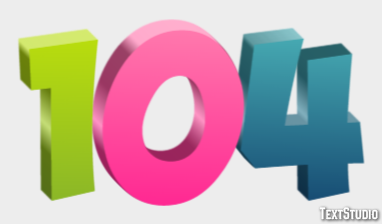 104 Effetto testo