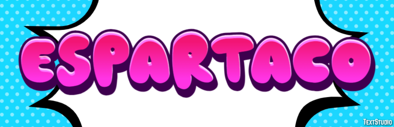 Espartaco Tekst Effect