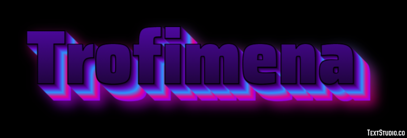 Trofimena Эффект текста
